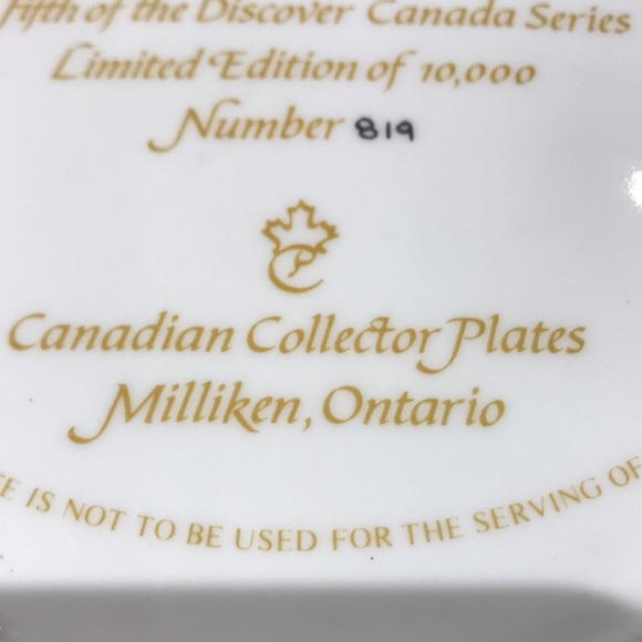 COALPORT Bone China Collectors Plate Number 819 - Picture 4 of 4